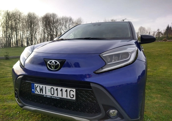 Toyota Aygo X cena 74900 przebieg: 3100, rok produkcji 2022 z Wieliczka małe 277